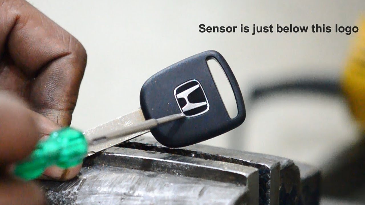 Extract Sensor from Honda Key