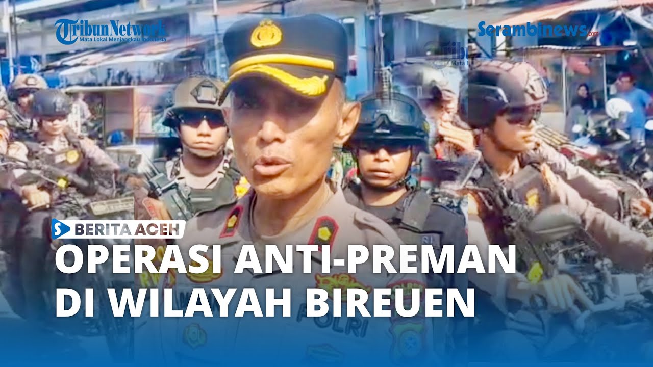 Polres Bireuen Gelar Patroli Antisipasi Aksi Premanisme