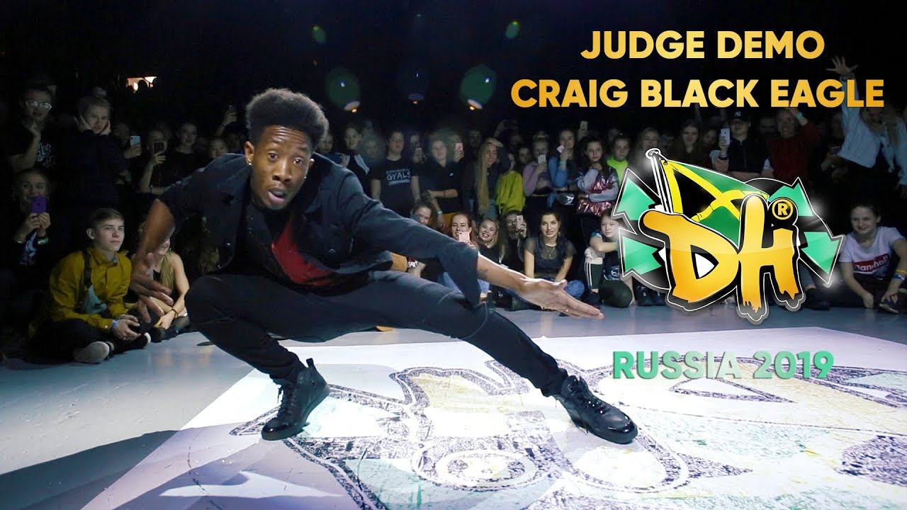 DANCEHALL INTERNATIONAL RUSSIA 2019| JUDGE DEMO - CRAIG BLACK EAGLE 🇯🇲
