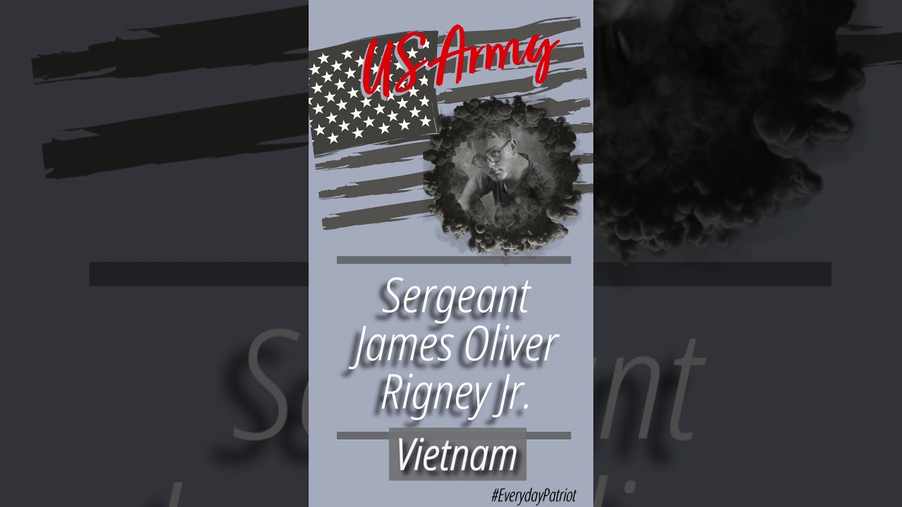US Army Sergeant James Oliver Rigney Jr