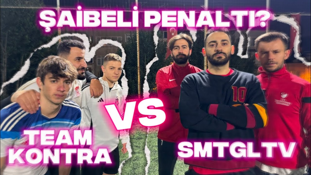 BİZİ DÜŞÜRDÜNÜZ! | KONTRAVOLTA VE WATERVELİ İLE HALI SAHA | SMTGLTV VS TEAMKONTRA