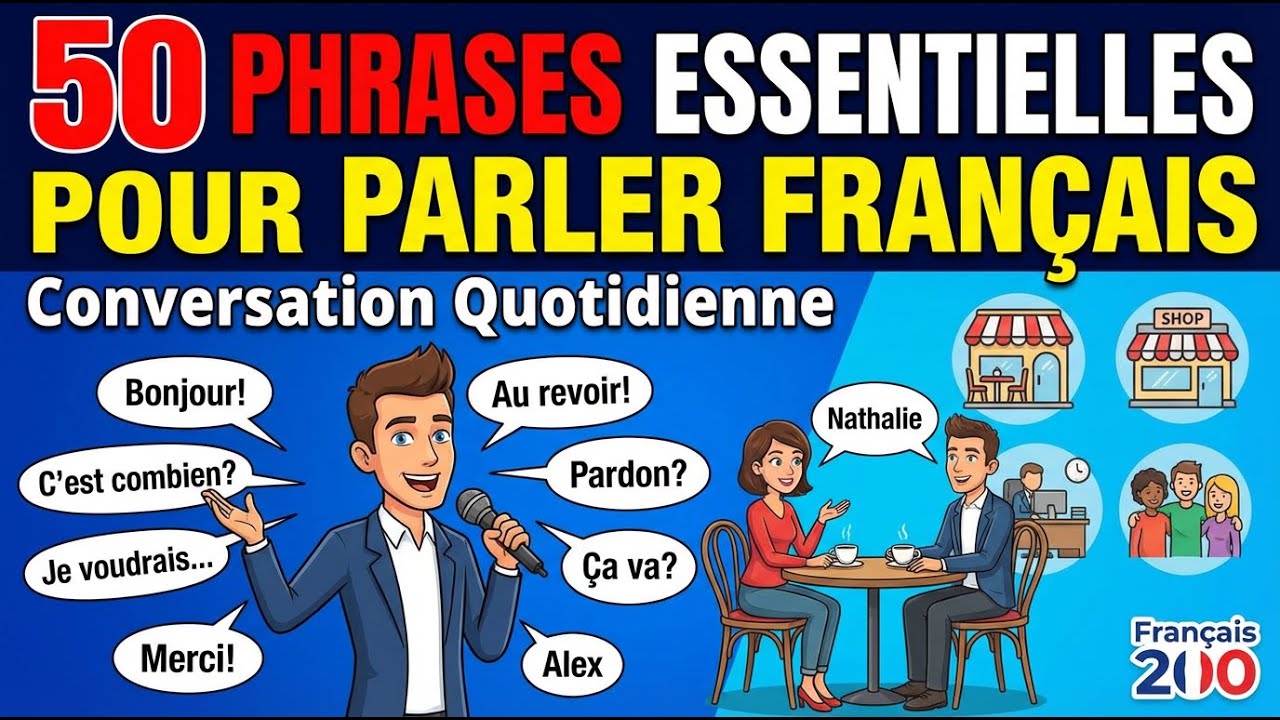 50 Phrases Essentielles en Français pour les Conversations Quotidiennes | Apprendre le Français