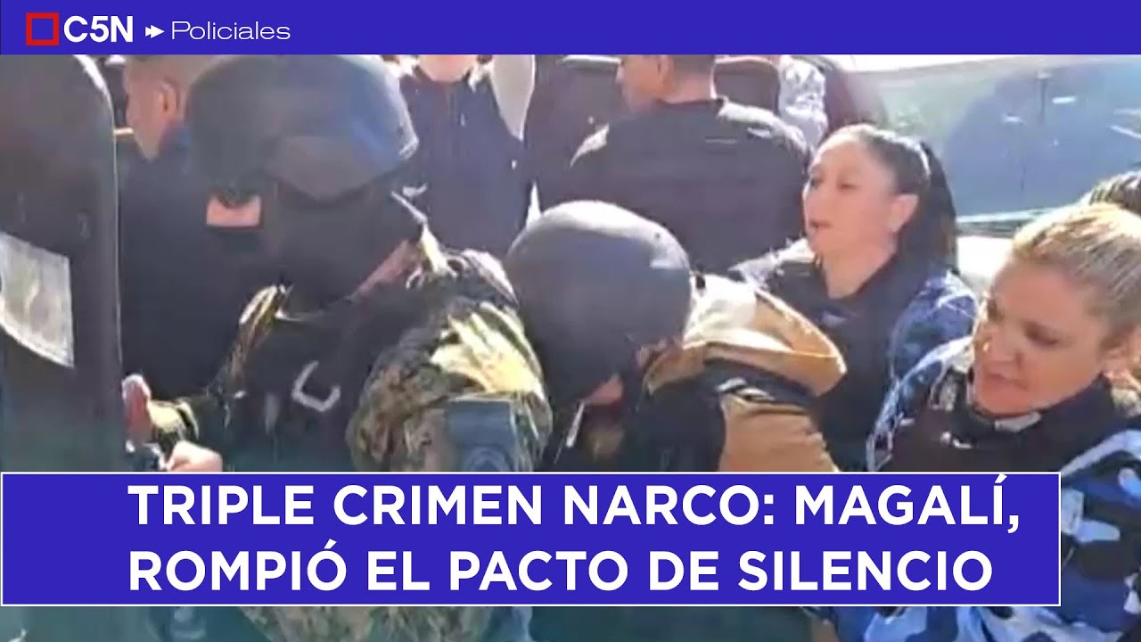 Triple crimen narco: 