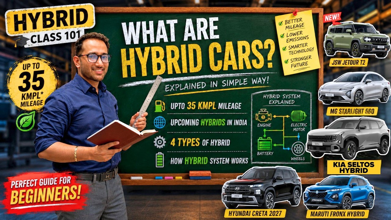 What are Hybrid Cars ? JSW Jetour T2 Plug in Hybrid 🔥 Maruti Fronx Series Hybrid ? Hybrid Explained🔥