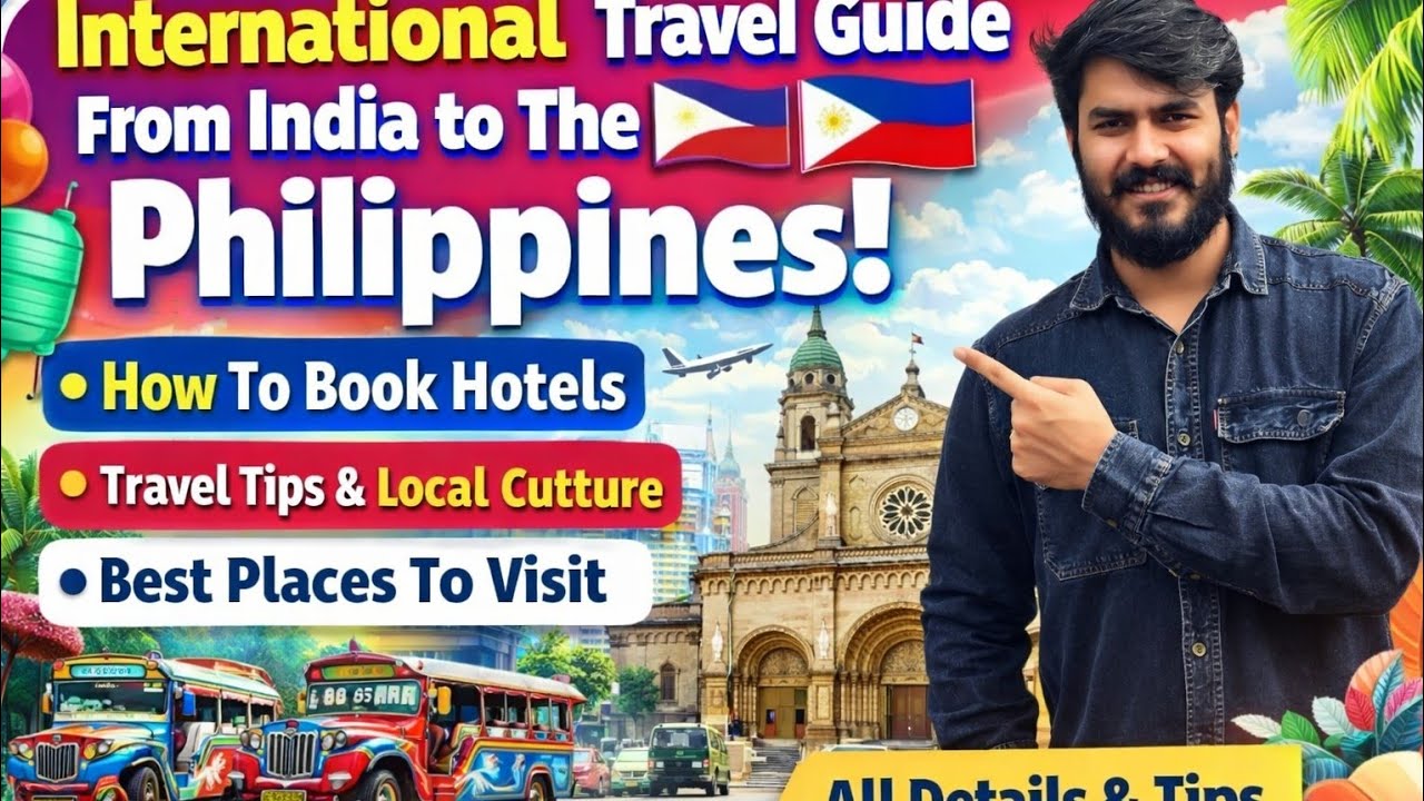 Delhi to Philippines Solo Trip 🇵🇭 | Local Culture, Hotel Booking & Budget Tips | International Trip