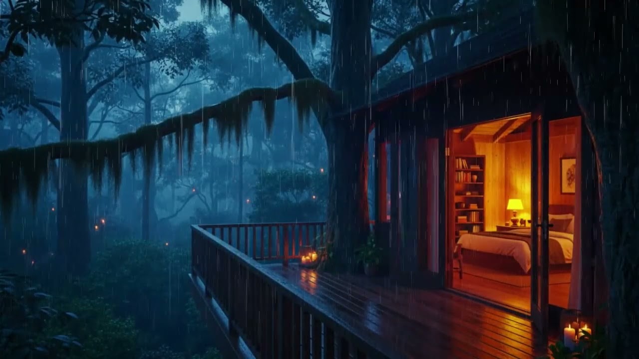 Deep Sleep EXPOSED What's Really Happening When You Listen to Soft Rain in the Deep Forest at Night