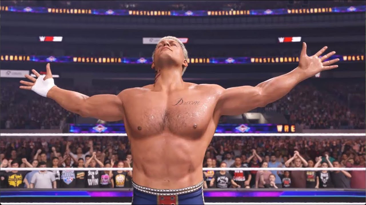 WWE 2K25 WrestleMania 41 DLC: Cody Rhodes [WM41] (Entrance, Signatures, Finishers, Victory)