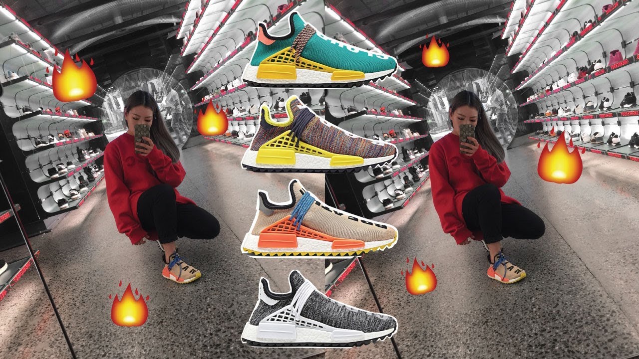 PHARRELL X ADIDAS NMD HUMAN RACE TRAIL | UNBOXING & FIRST LOOK
