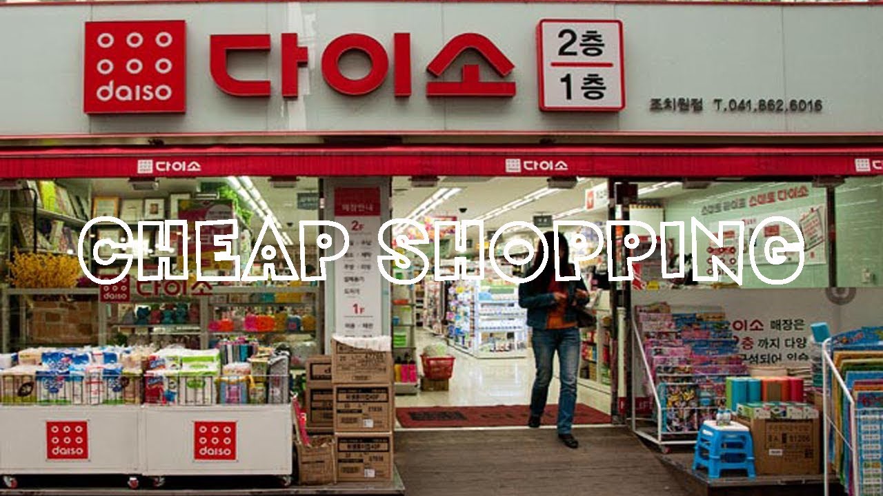 KOREA VLOG: Сеул. Дешевый шопинг в Корее/ Cheap Shopping DAISO Korea