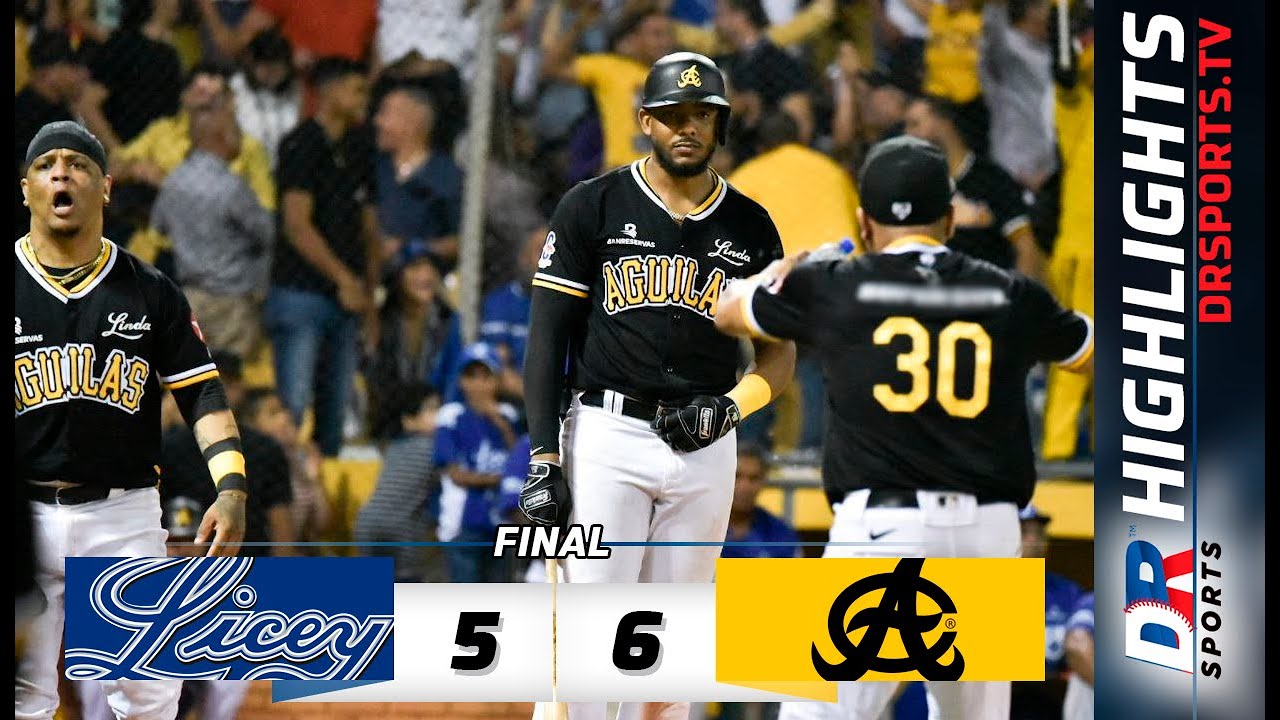 Resumen Tigres del Licey vs Águilas Cibaeñas | 6 NOV 2022 | Serie Regular Lidom