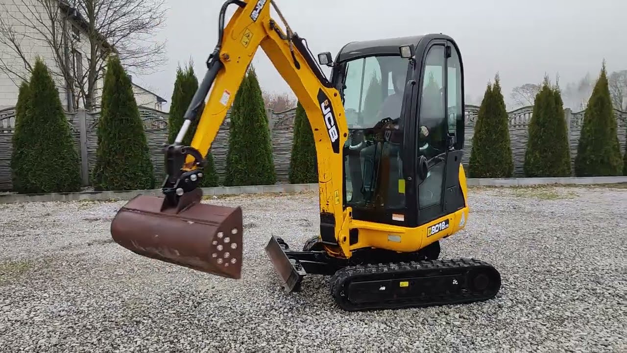 Prezentacja JCB 8018 1387H GOODBER