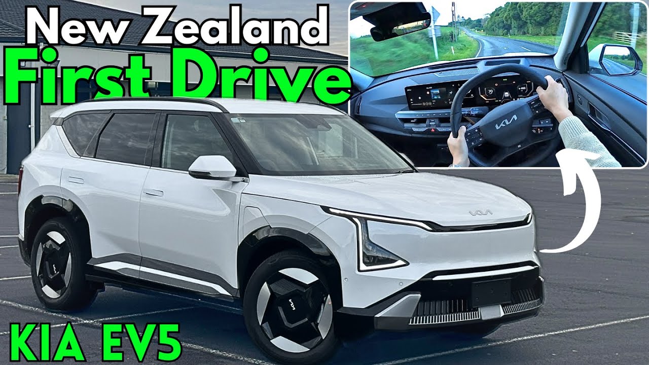 Kia EV5 | POV Drive Review | New Zealand Spec First Drive | Earth 2WD Long Range