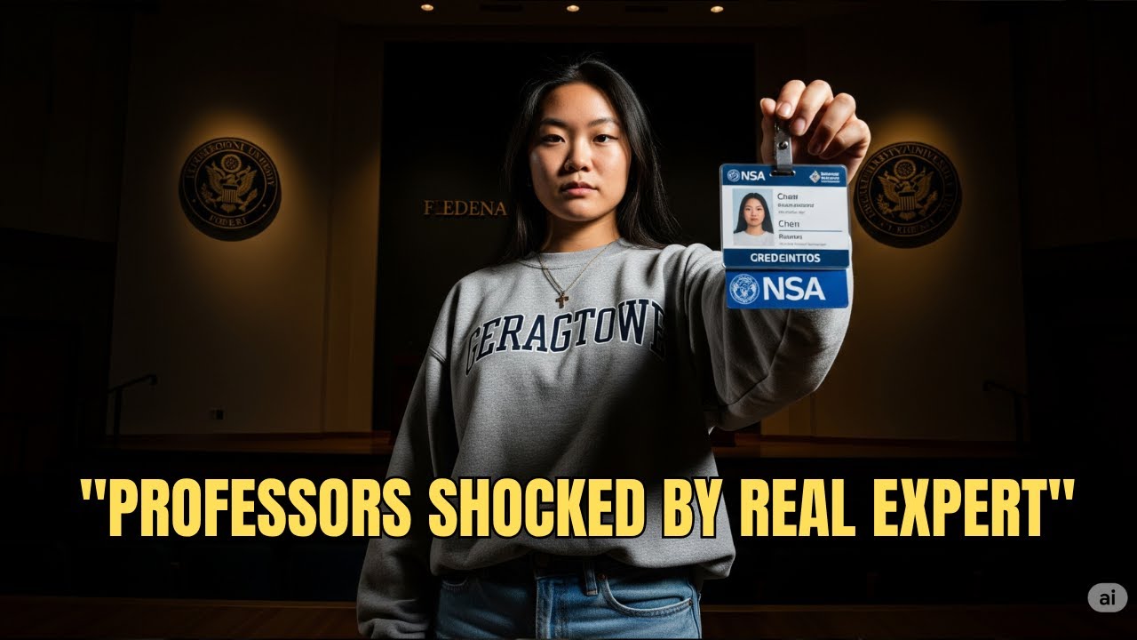 The Student They All Underestimated, Not Knowing She's an NSA Intelligence Analyst!