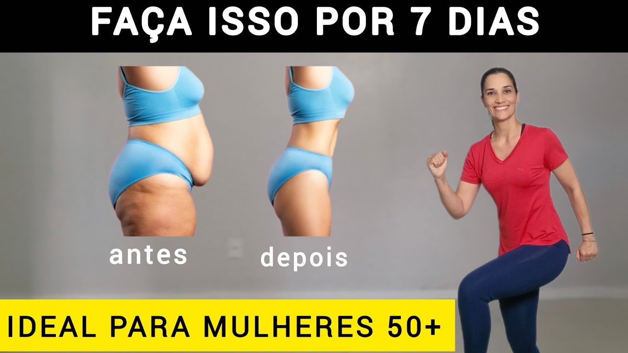 4 ABDOMINAIS EM PÉ para Perder Barriga em 7 Dias | 5 Min | Leila Franz