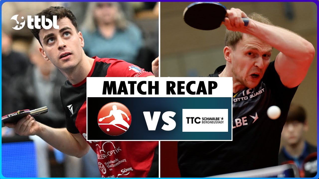 BAD HOMBURG vs. BERGNEUSTADT (Tischtennis Bundesliga Recap) | Matchday 11 | 2025/2026