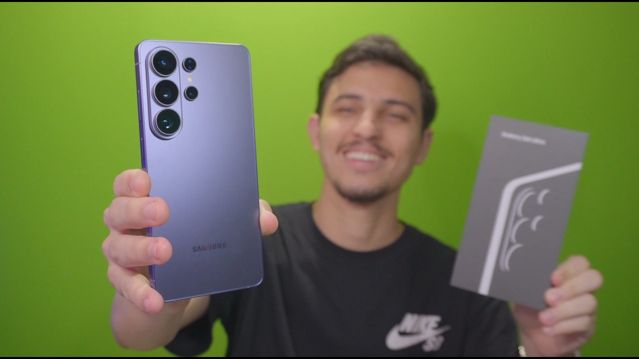 Chegou o meu Galaxy S26 Ultra - UNBOXING e impressões 