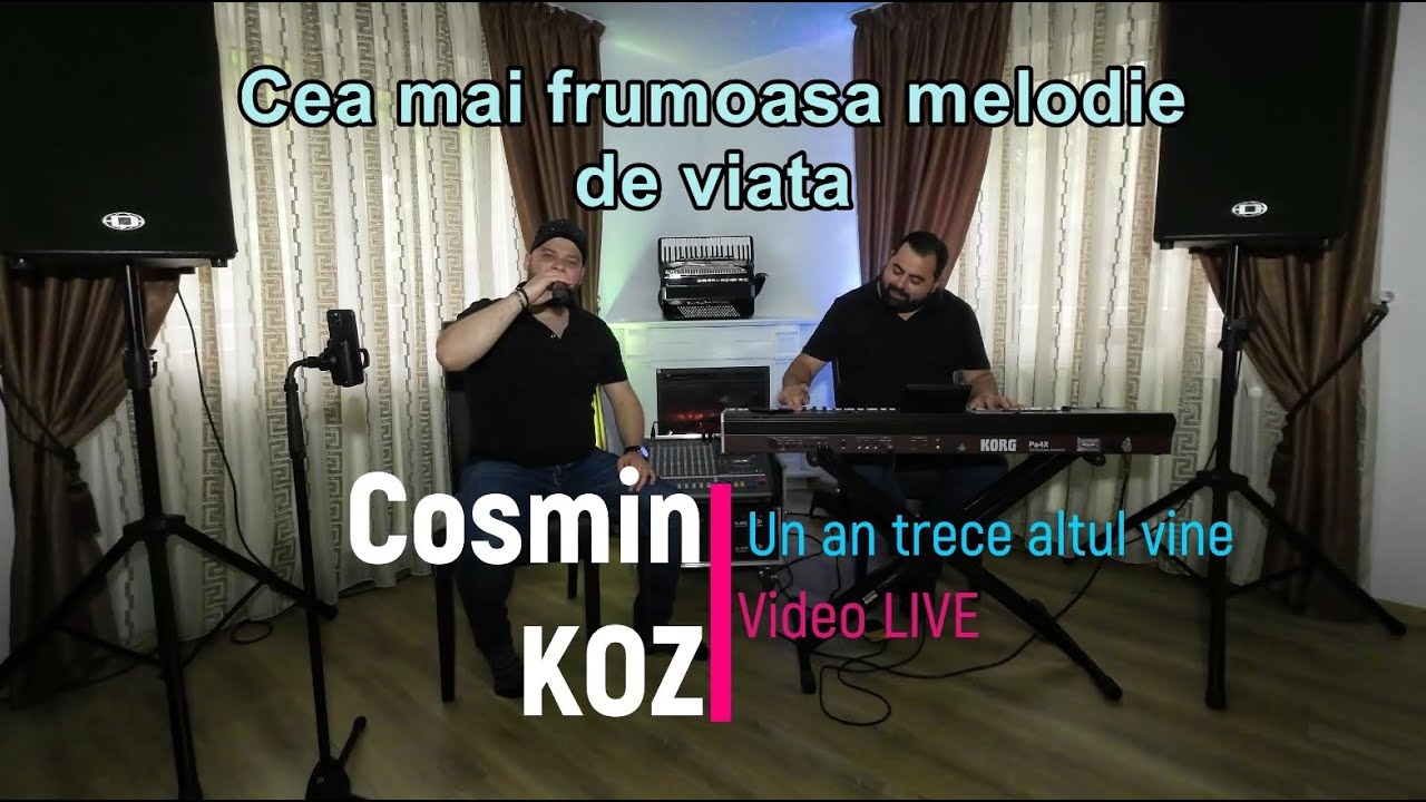 Cosmin KOZ || Un an trece, altul vine | Fire albe-n păr | Cover | Video 4K LIVE 2024