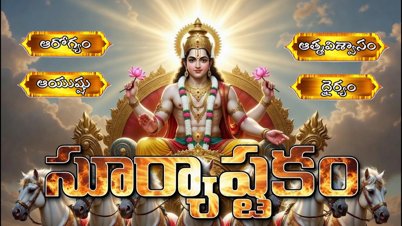సూర్య నామాలు | రథ సప్తమి స్పెషల్ | Surya Bhagavan Powerful Morning  |  Mantras Morning Prayer