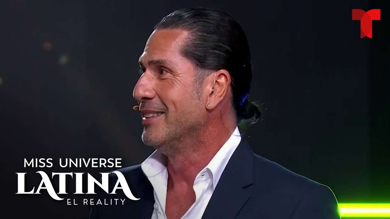 Gregorio Pernía llega directo al escenario | Miss Universe Latina, El Reality