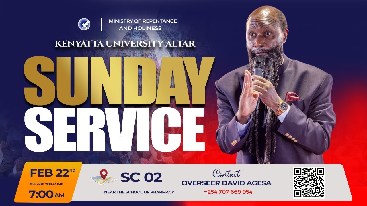 KENYATTA UNIVERSITY MAIN ALTAR | SUNDAY SERVICE | 22ND FEB 2026