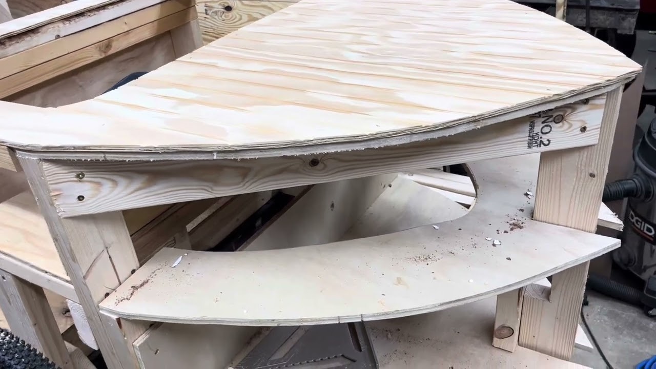 Chitty Chitty Bang Bang build for the Williamsburg Players theater group: video 2 of 6