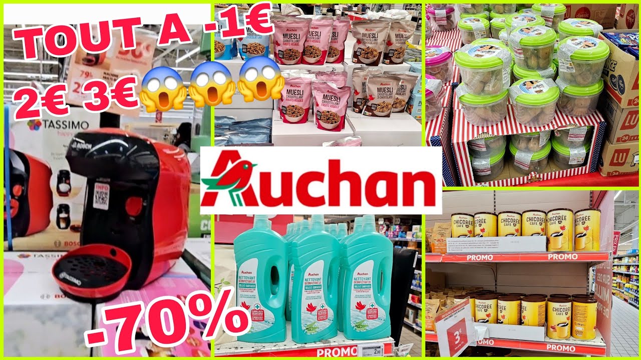 ❤️AUCHAN PROMO TOUT A 1€ 2€ 3€ PROMO 16.01.25 #auchan #promo #promotion #soldes2025 #bonplan