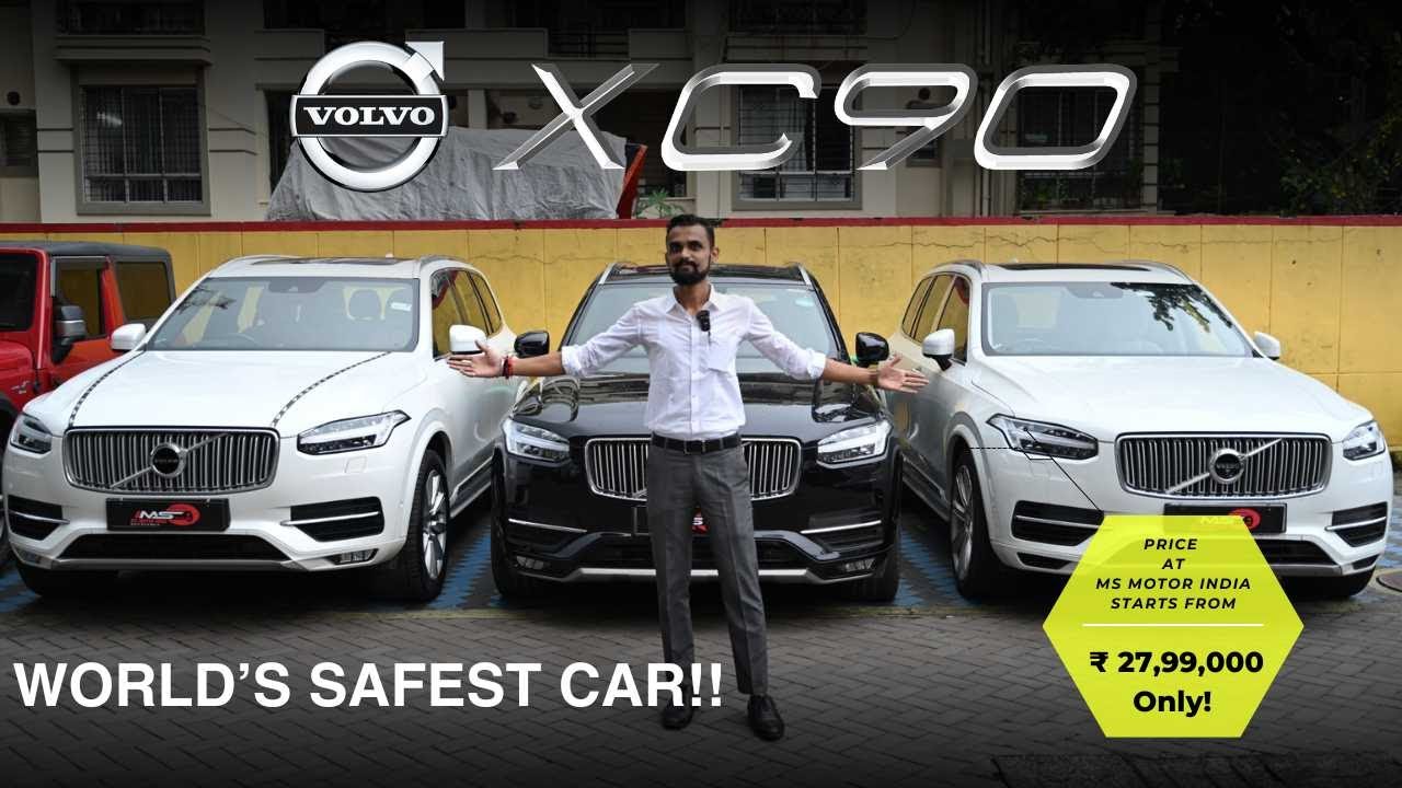 World's Safest Car | Pre-Owned Volvo XC90 T8 & D5 | Luxury | For Sale | #msmotorindia #volvoxc90