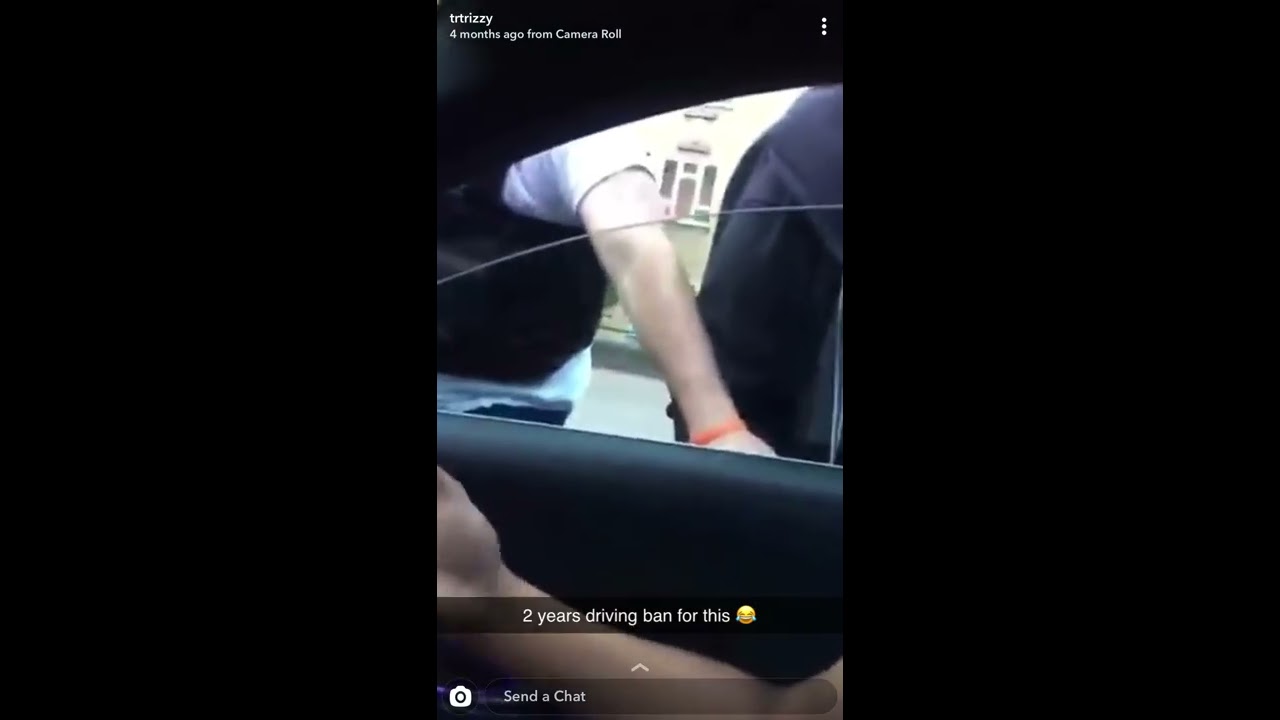Tr trizzy and mayhem make off from armed police (full video)