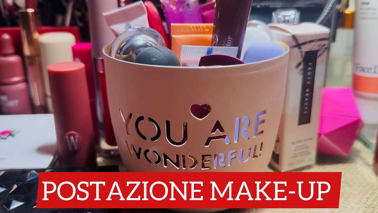 LA MIA POSTAZIONE MAKE-UP 💄 E UN PO’ DI PROFUMI - VIDEO SU RICHIESTA 🩷 #makeup #beauty #vanitytable 