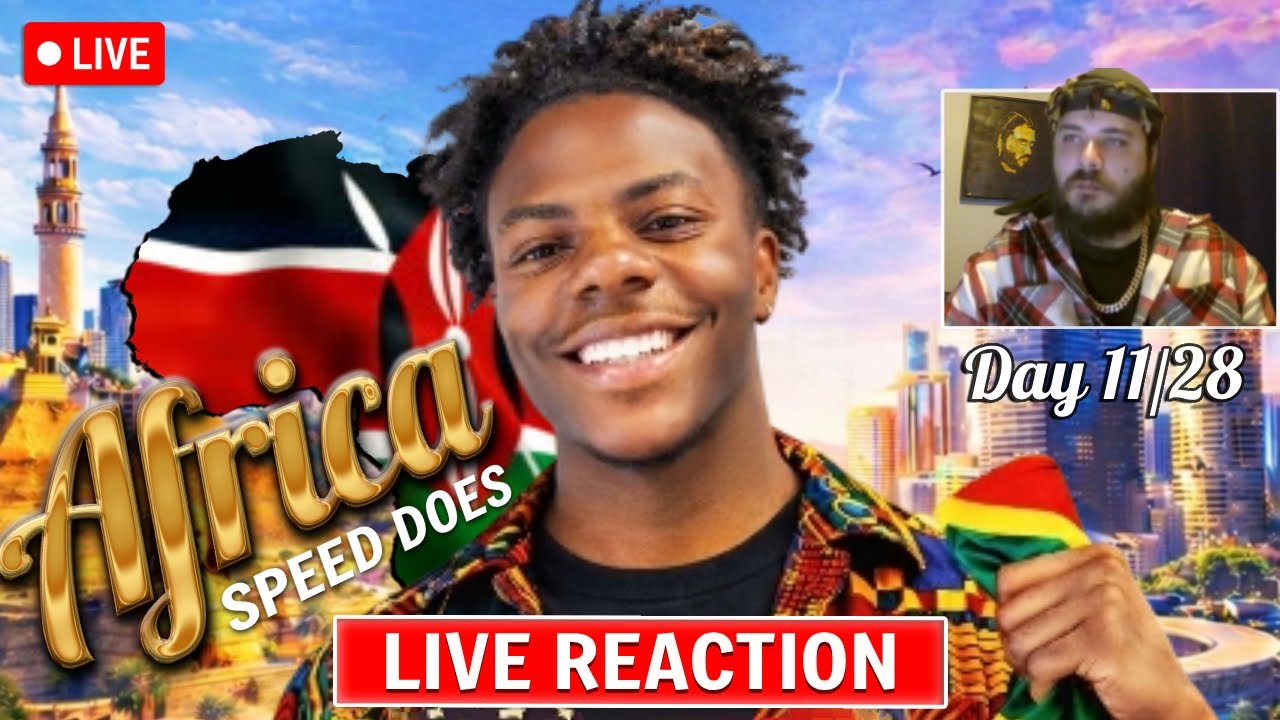 American React to IShowSpeed in Kenya Africa | Speed Does Africa Tour (LIVE REACTION)