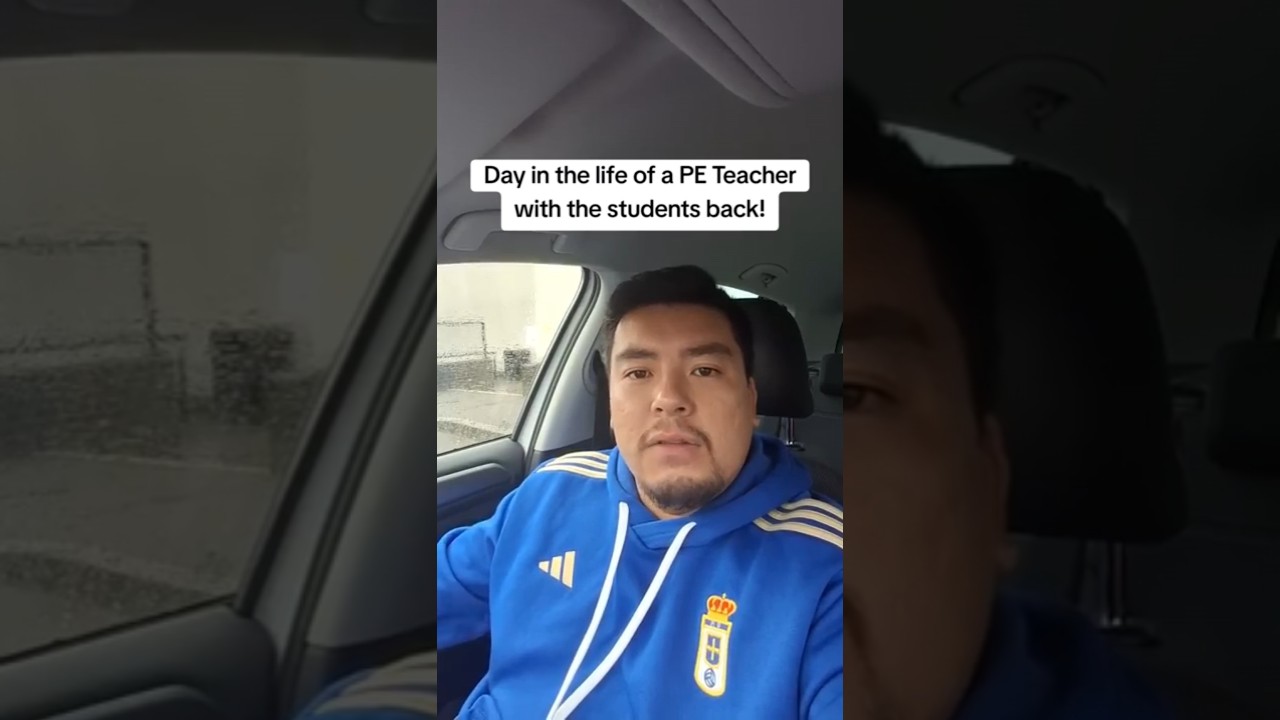 Day in the life of a PE Teacher with the students back! #peteacher #Teacher #school #teacherlife