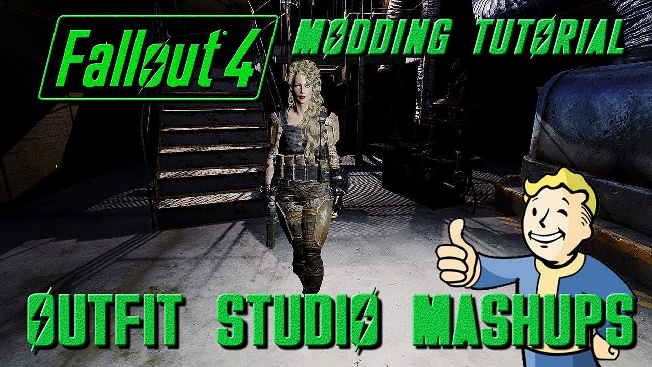 Учебник Fallout 4: мэшапы Outfit Studio