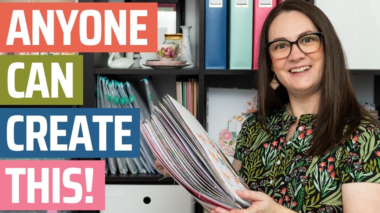 ONE HOUR Layered Scrapbook Tutorial ⏰ Start to Finish!