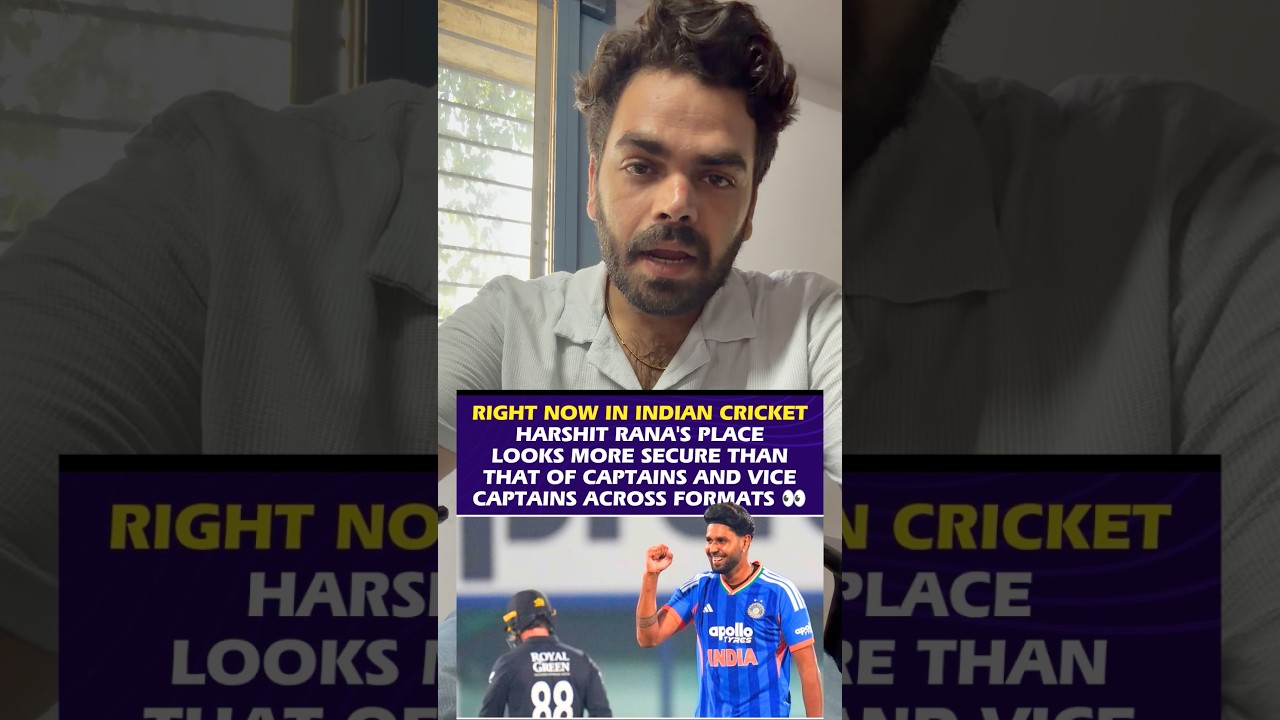 Harshit Rana's selection in Team India 😱😱 #bcci #indiancricket #india #harshitrana #indiansquad