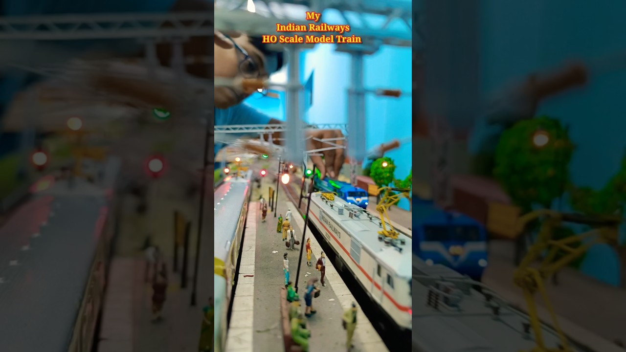 Indian Railways WAP7 Model | Indian Model Train | train videos #shorts #indianrailways #trainvideo