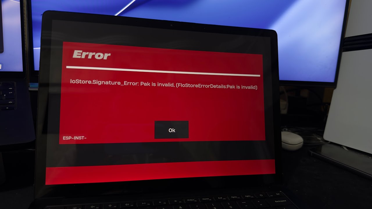 How To Fix IoStore.Signature_Error: Pak is invalid In Fortnite