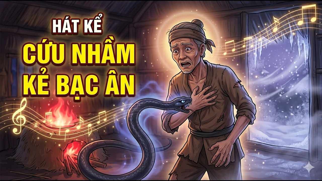 🎵 Người Nông Dân Và Con Rắn - Cứu Nhầm Kẻ Bạc Ân | Hát kể cổ tích