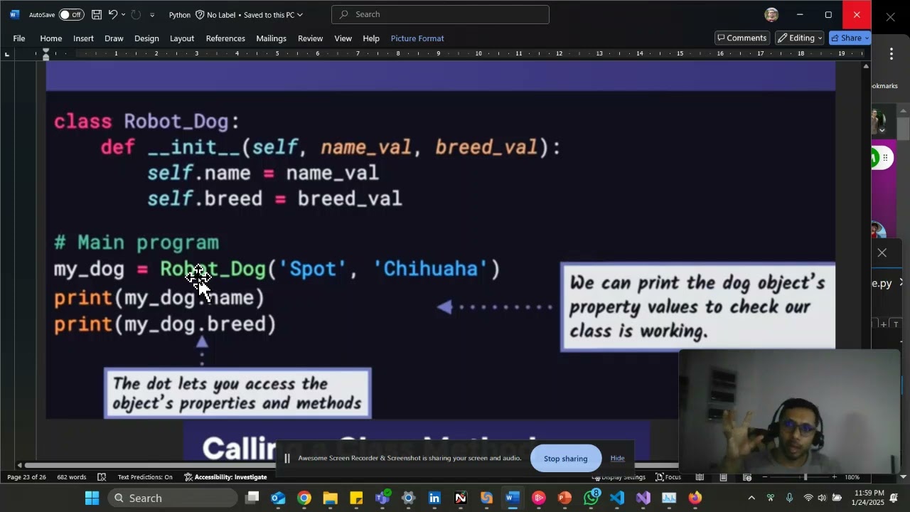 15. Python for AI - Classes and Objects - Sinhala-සිංහල] - Getting ready for Artificial intelligence