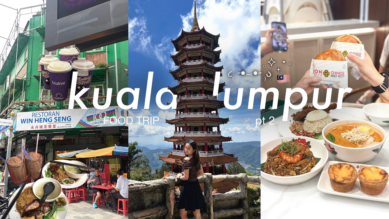 kuala lumpur trip (pt 2)🌤️ genting highlands and more food adventures🍴