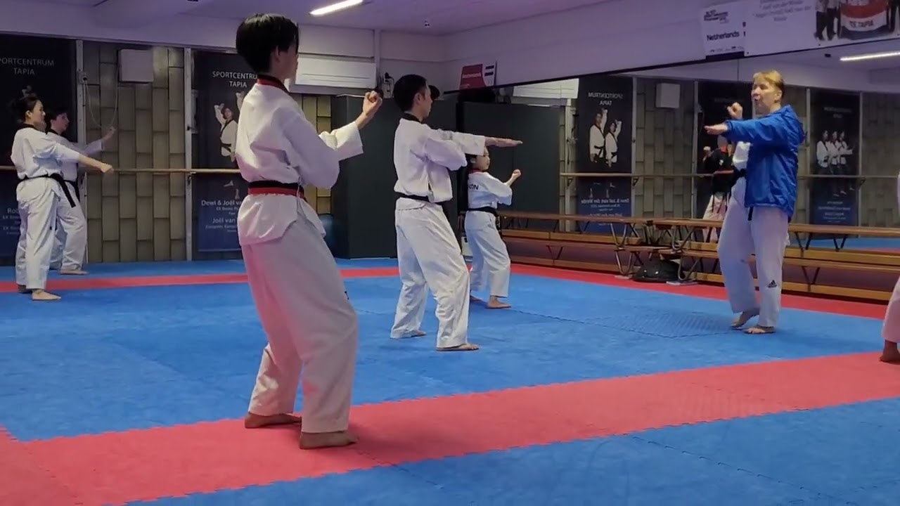 A training at Tapia