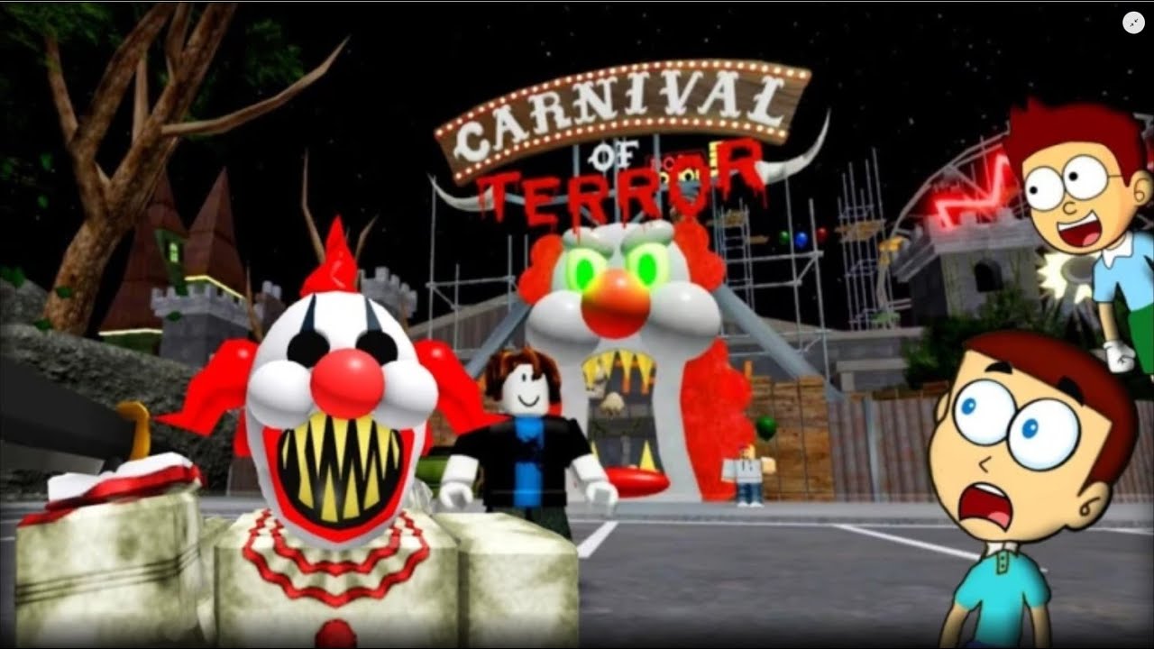 ESCAPE CIRCUS OBBY #scary #obby