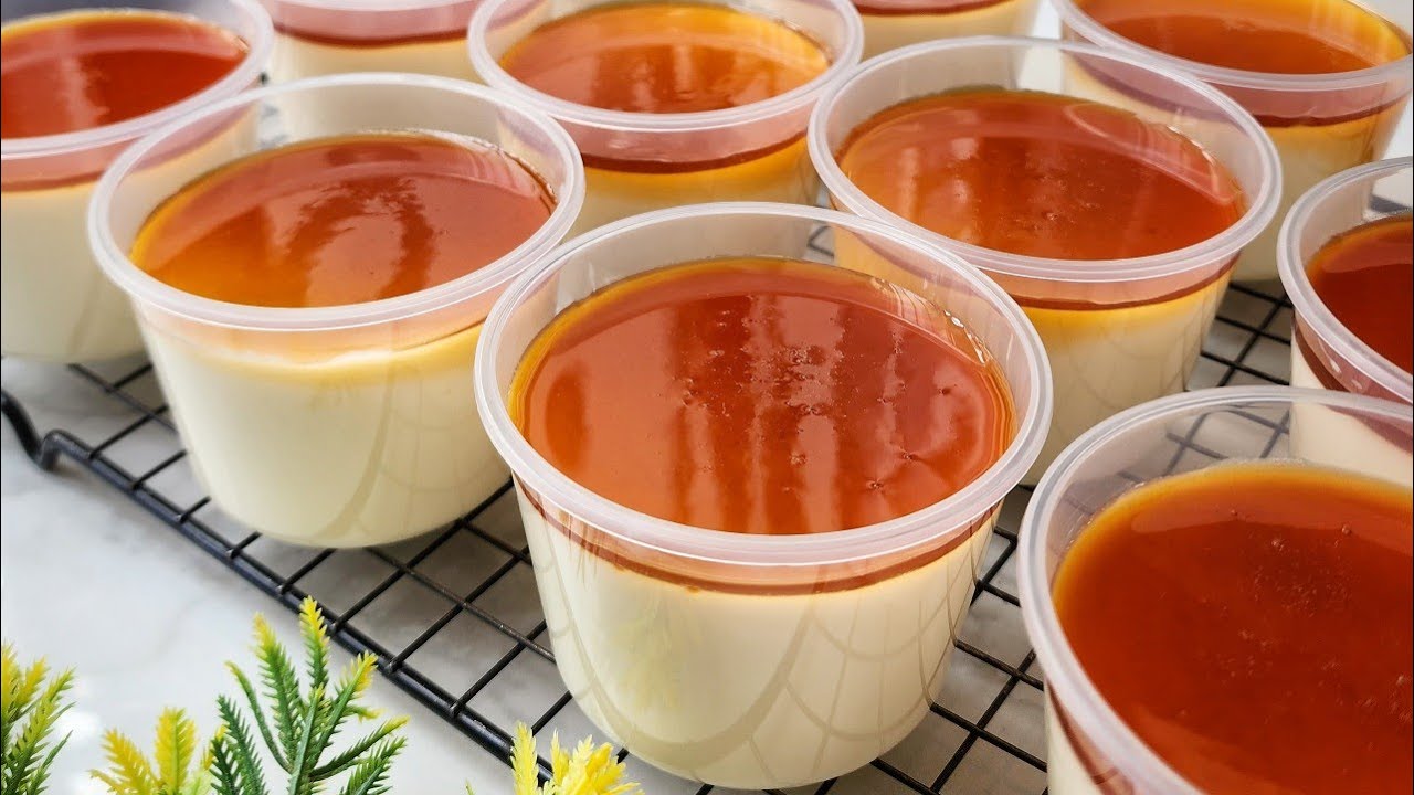 Puding Susu Karamel Lembut Creamy Lumer Di Mulut