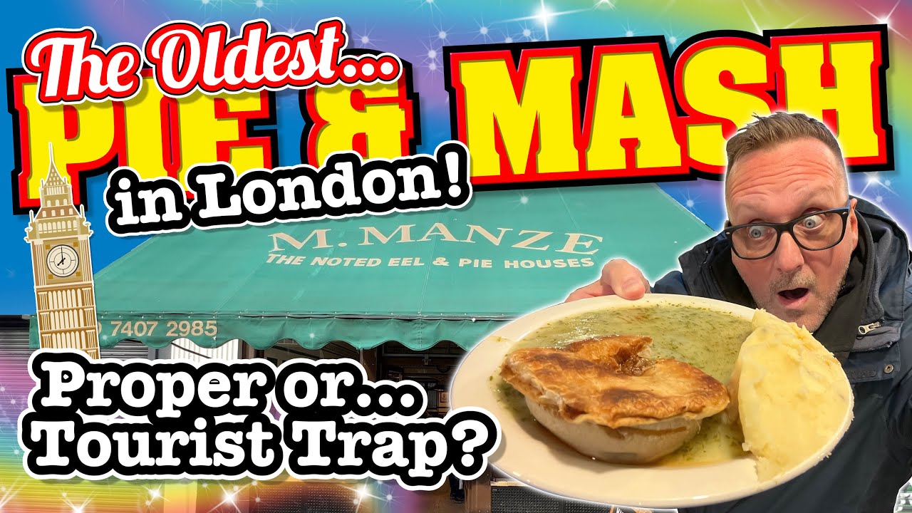 The Oldest PIE & MASH Shop in LONDON! Proper Traditional WORKING CLASS Food OR a TOURIST TRAP?