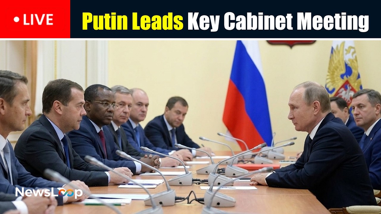 🔴 LIVE | Vladimir Putin Chairs Cabinet Meeting On Medical Mentorship