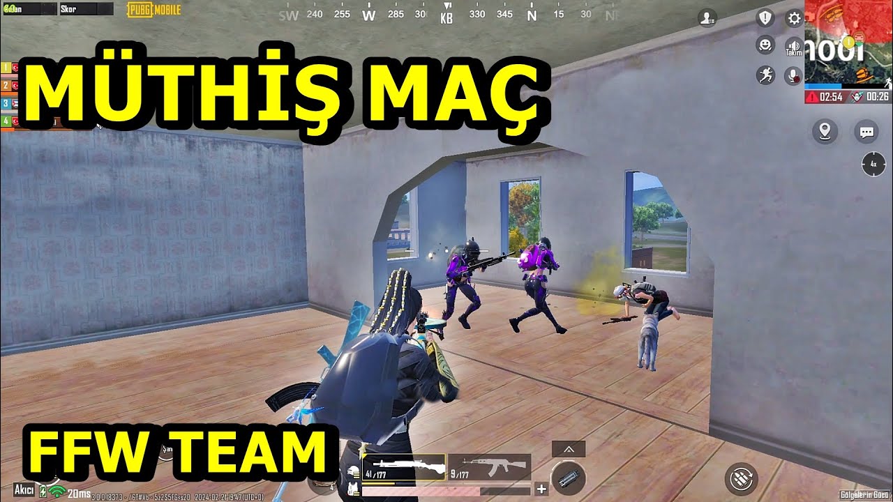 HER ŞEY BİTTİ DERKEN OLANA BAK ! MÜTHİŞ MAÇ PUBG MOBİLE