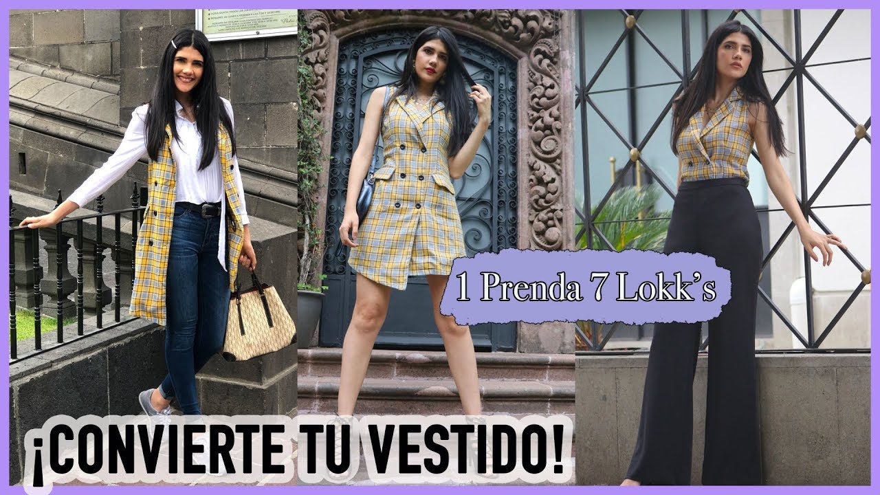 COMO USAR un VESTIDO en BLUSA 7 OUTFITS | Andrea Alvarez mp