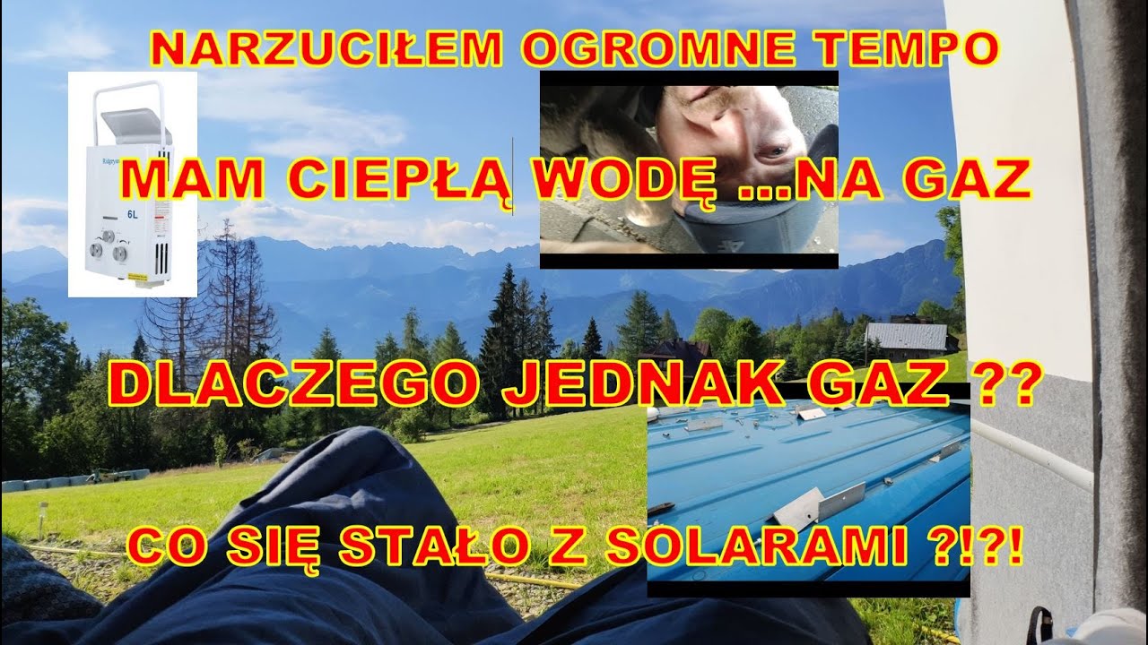 Piecyk gazowy i solary