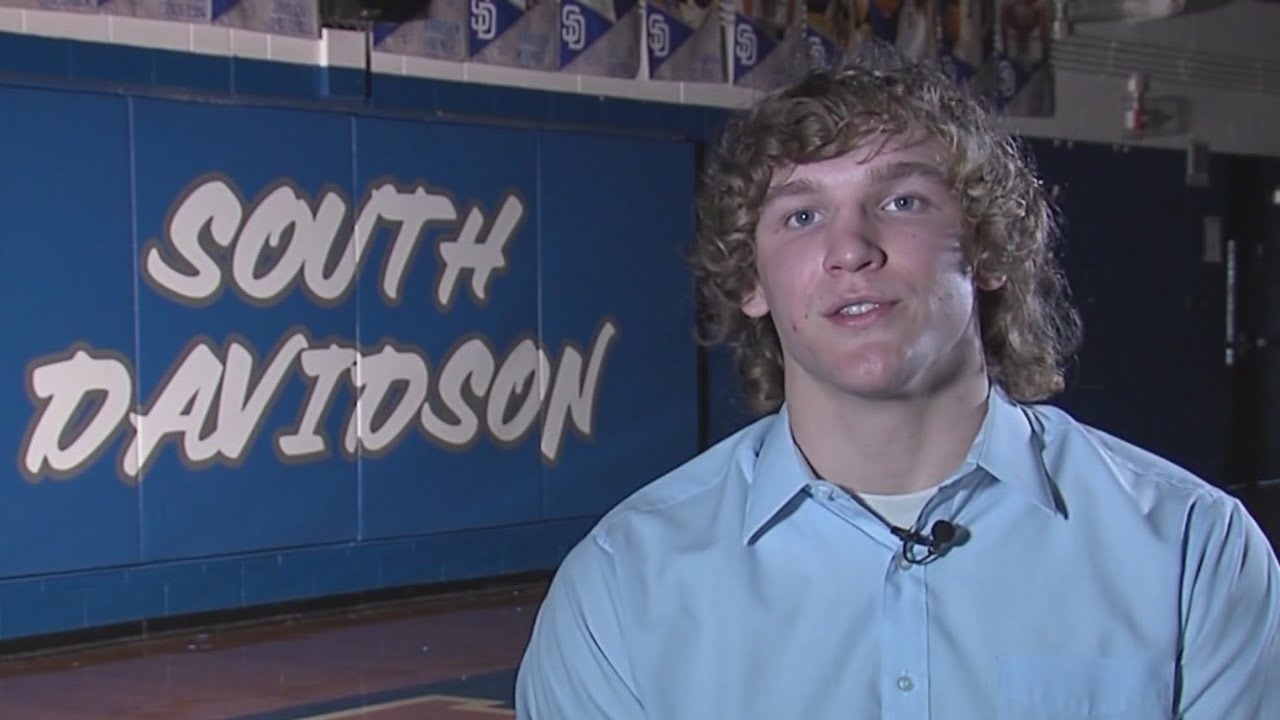 Not Dunn Yet: South Davidson HS wrestler going for state championship sweep