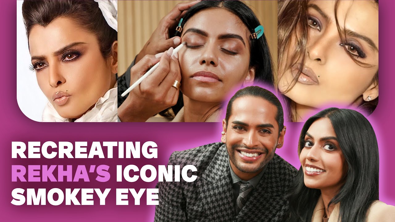 Aditya Madiraju Teaches You How to Recreate Bollywood Icon Rekha's Makeup | Rock The Look