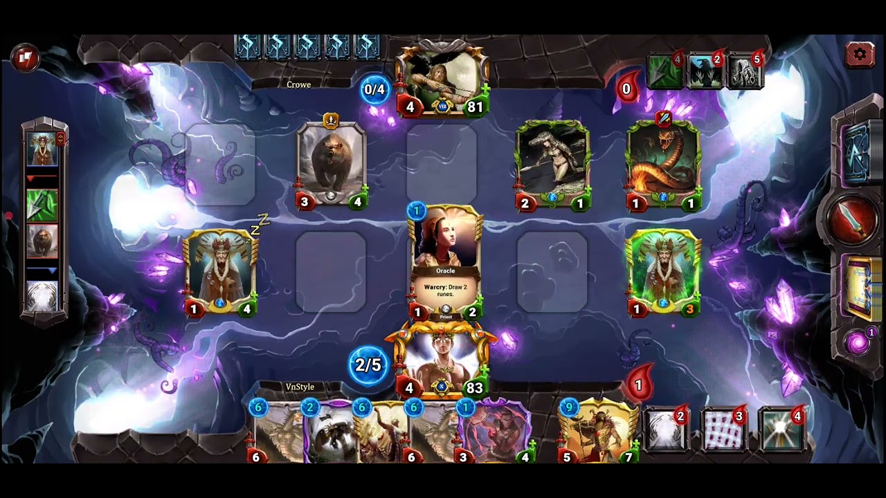 Runestrike  - Vangalis deck gameplay